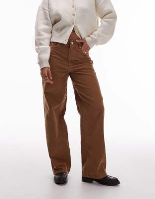 Lacoste - Hose in Braun-Brown