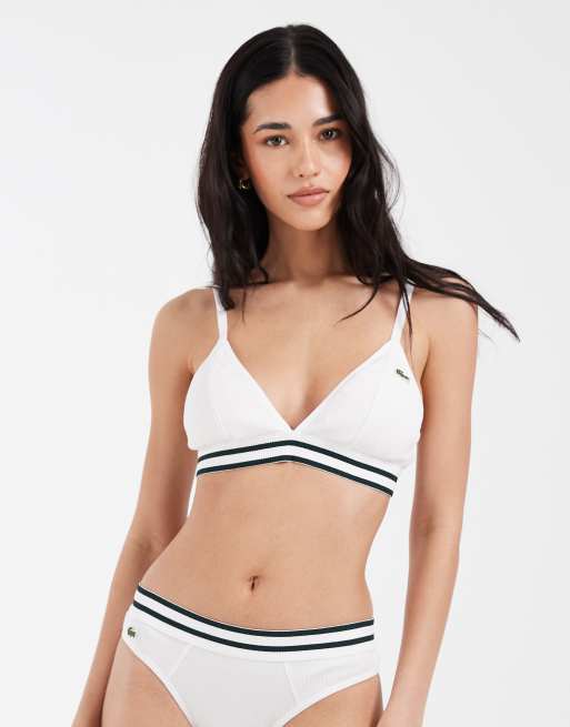 Lacoste - Hvid trekantsbralette, 2 af 4