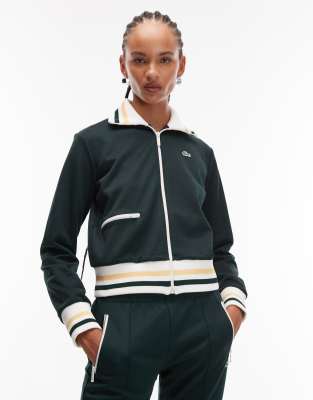 Lacoste - Jacke in Grün, Kombiteil
