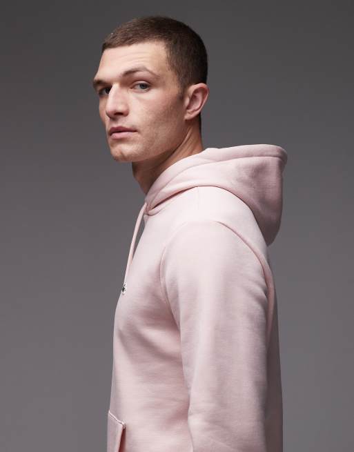 Lacoste – Jasnoróżowa bluza z kapturem i logo, 4 z 5