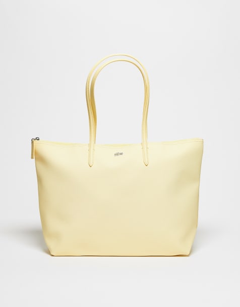 Lacoste – Jasnożółta torba typu shopper - view 1