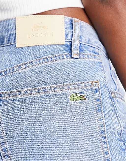 Lacoste Jean droit D lavage clair