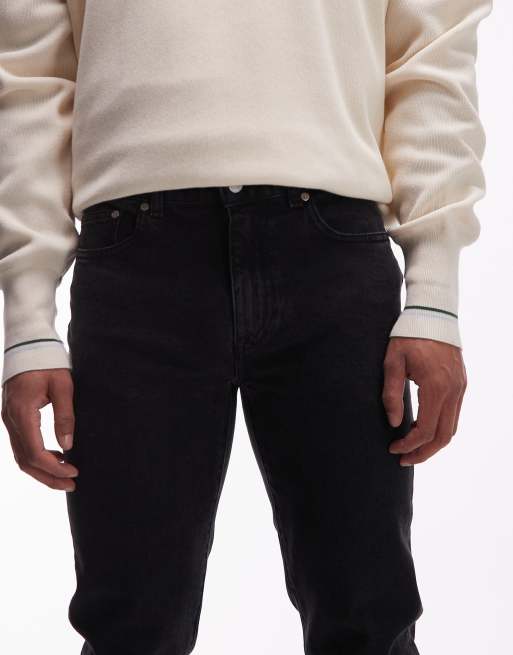 Lacoste - Jeans met smalle pijpen in zwart, 4 van 5