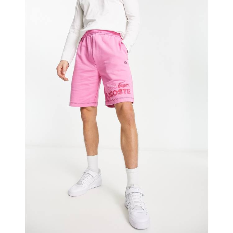 Mens pink 2025 jersey shorts