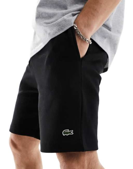 Mens black shop lacoste shorts