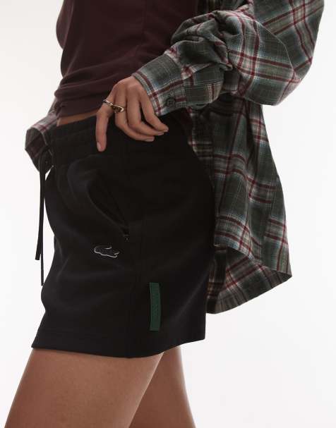 Lacoste jersey shorts in black - view 1