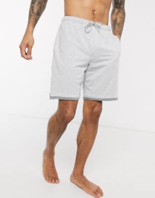 lacoste jersey shorts grey