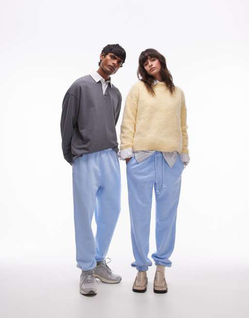 Lacoste - Joggers blu slavato 
