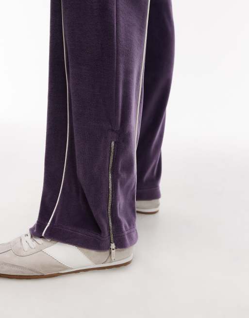 Lacoste - Joggers viola in coordinato, 3 di 5