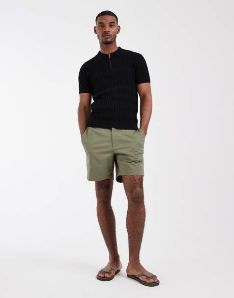 Lacoste - Kakifarvede casual shorts - view 1