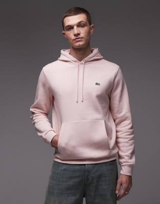 Kapuzenpullover in Hellrosa mit Logo Rosa 41-43