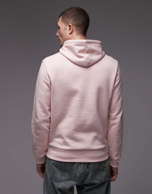 Lacoste – Kapuzenpullover in Hellrosa mit Logo, 3 von 5