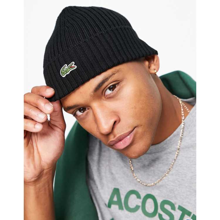 Bonnet a revers lacoste hot sale