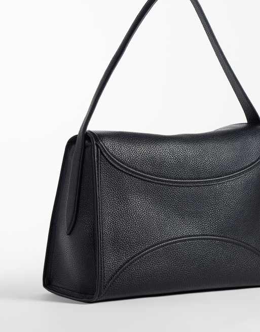 Lacoste L flap shoulder bag in black, 4 of 4