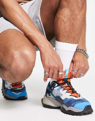 blue lacoste trainers