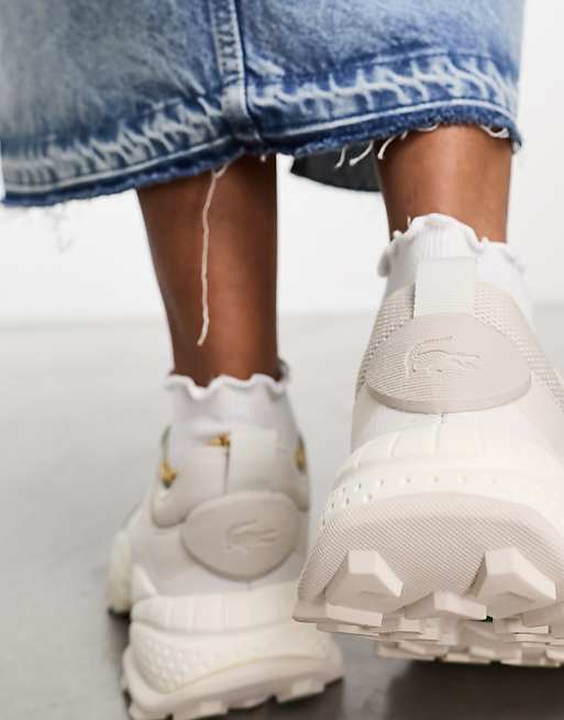 Lacoste L-Guard Breaker CT 2231 sneakers in off white | ASOS Lacoste L-Guard Breaker CT 2231 sneakers in off white | ASOS