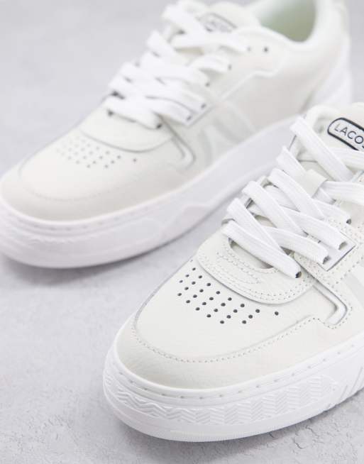 Lacoste L001 0321 Sneaker zum Schn ren im Vintage Design in Wei