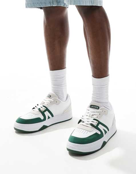 Lacoste L001 124 6 SMA sneakers in green - view 1