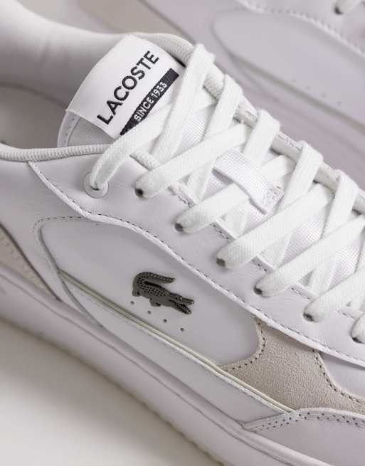 Lacoste – L001 Ace – Białe buty sportowe z logo, 4 z 5