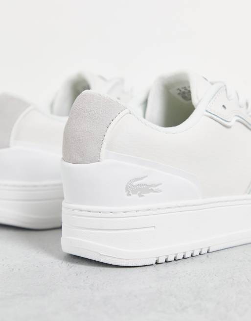 Baskets best sale blanches lacoste