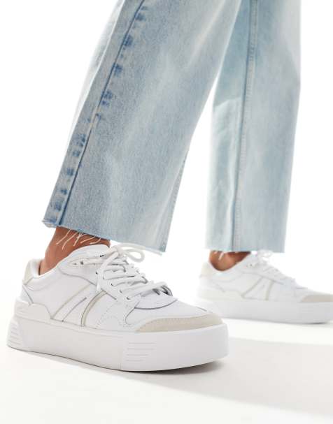 Lacoste – L002 Evo 124 6 SFA – Sneaker in Weiß - view 1