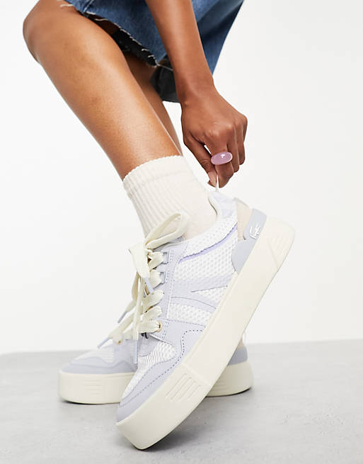 Lacoste L002 trainers in white | ASOS