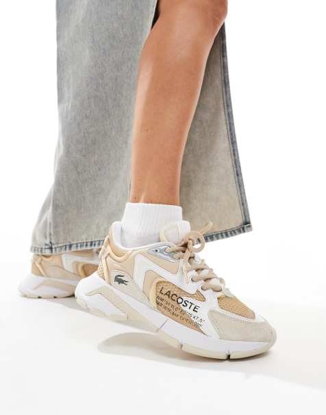 Lacoste – L003 Neo 124 – 5 SFA – Ljusbruna sneakers - view 1