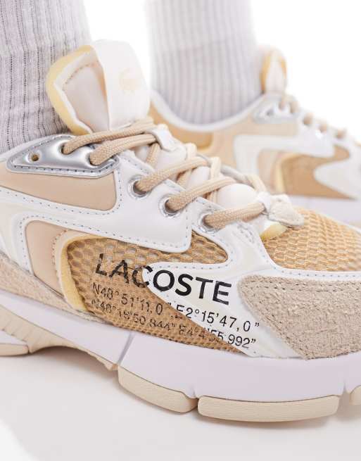 Lacoste l003 neo 124 5 sfa trainers in tan ASOS