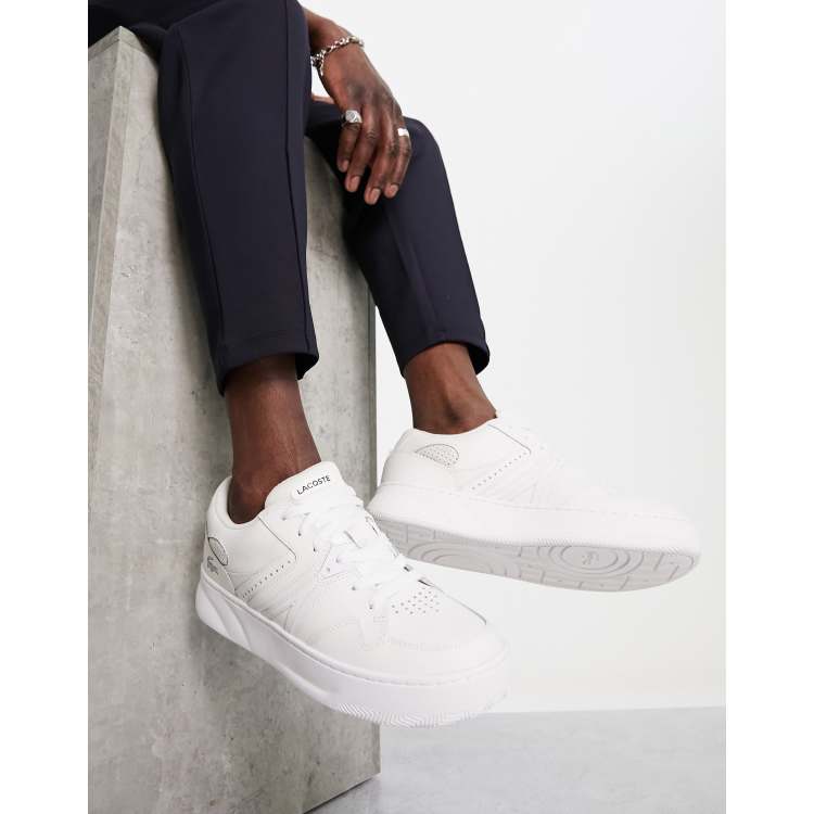 Lacoste on sale white runners