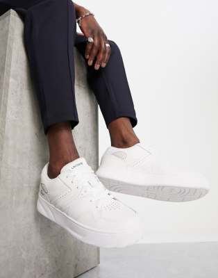 Lacoste l005 trainers in white - ASOS Price Checker