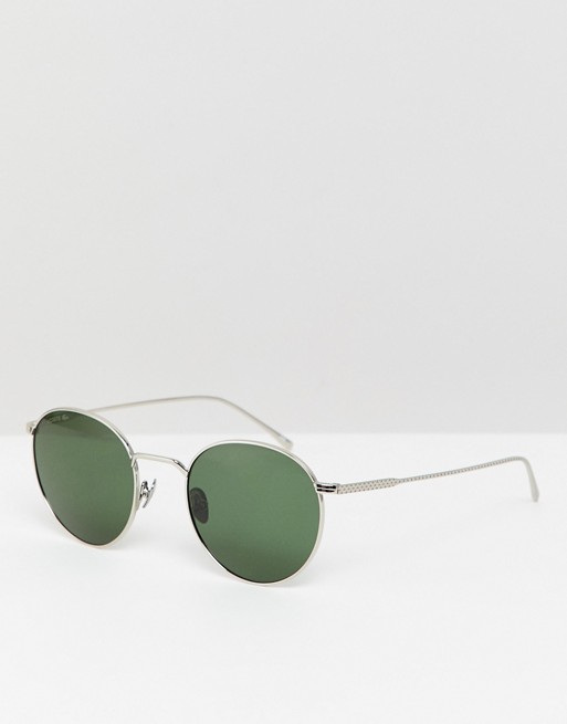 Lacoste L202SPC round sunglasses