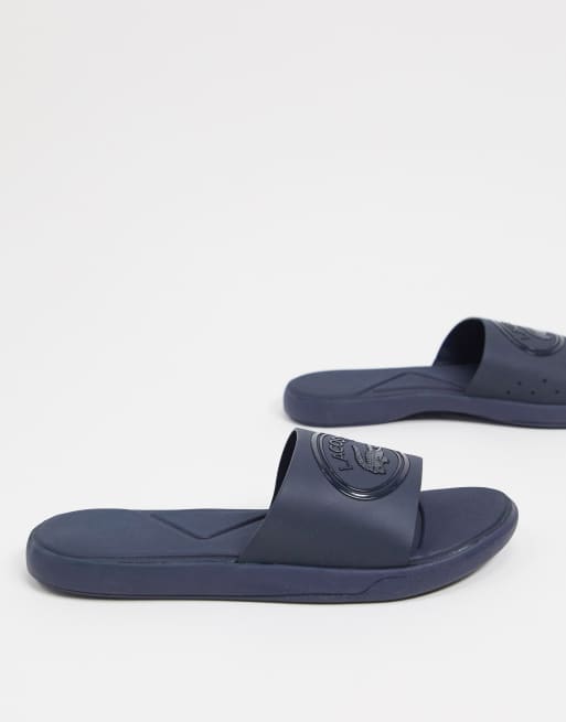 Lacoste l30 deals slides navy