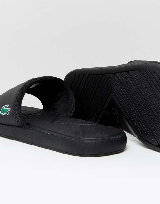 Lacoste l30 hotsell sliders black