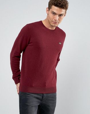lacoste lambswool sweater