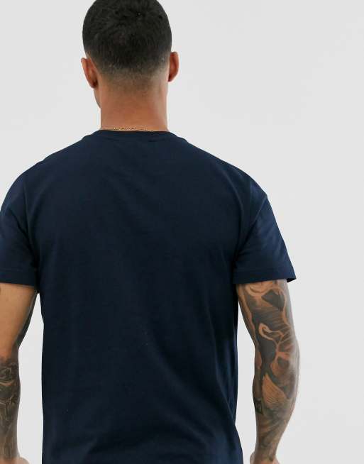 Lacoste large chest logo t-shirt | ASOS navy in