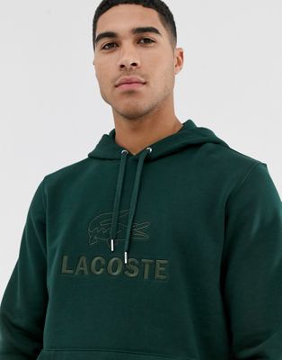lacoste embroidered sweatshirt