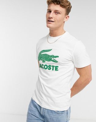 lacoste large logo t shirt