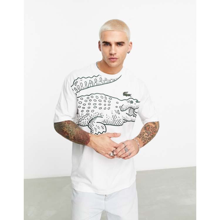 lacoste big croc t shirt