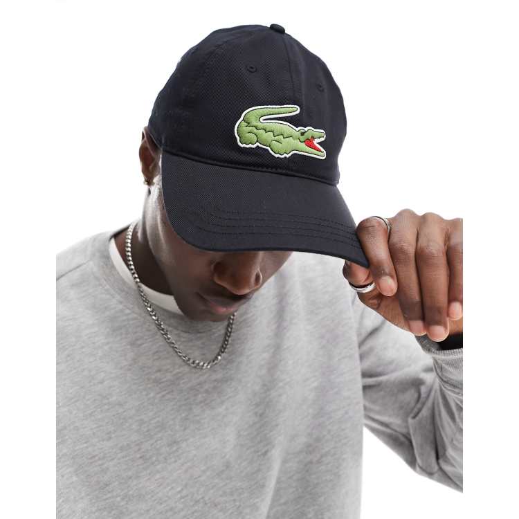 Lacoste big logo sale cap