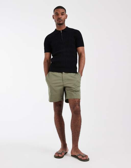 Lacoste – Lässige Shorts in Khaki, 2 von 5