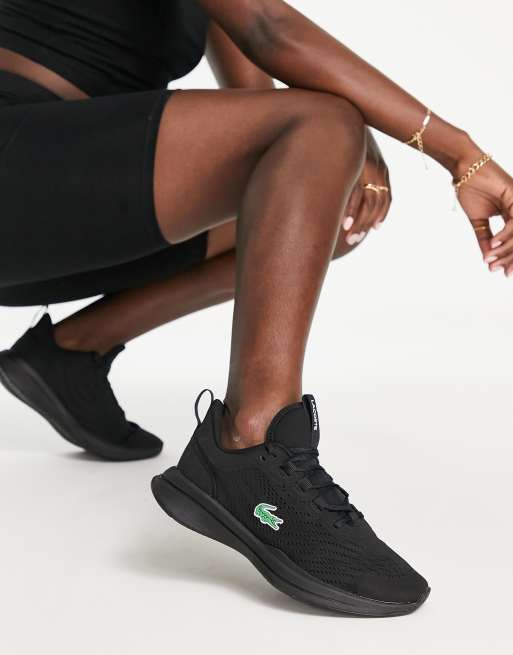 Lacoste – Lauf-Sneaker in Schwarz
