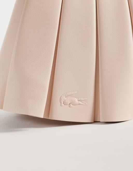 Lacoste lenglen bag in pale pink, 3 of 4