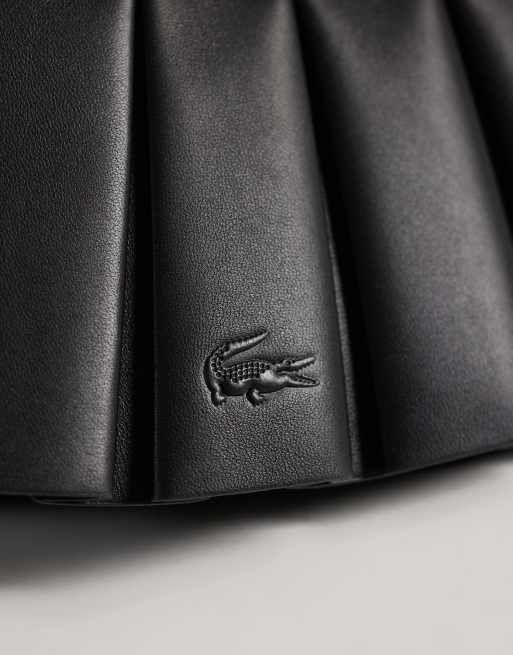 Lacoste lenglen crossbody bag in black , 3 of 4