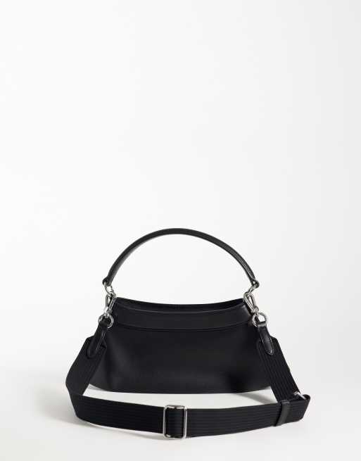 Lacoste lenglen crossbody bag in black , 4 of 4