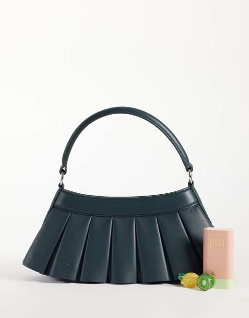 Lacoste lenglen crossbody bag in green , 2 of 4
