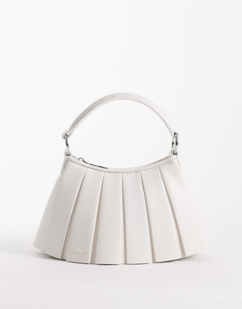 Lacoste – Lenglen – Kleine Tasche in Weiß - view 1