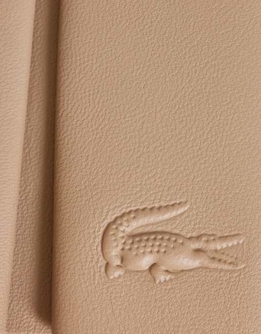 Lacoste - Lenglen - Stor beige taske, 3 af 4
