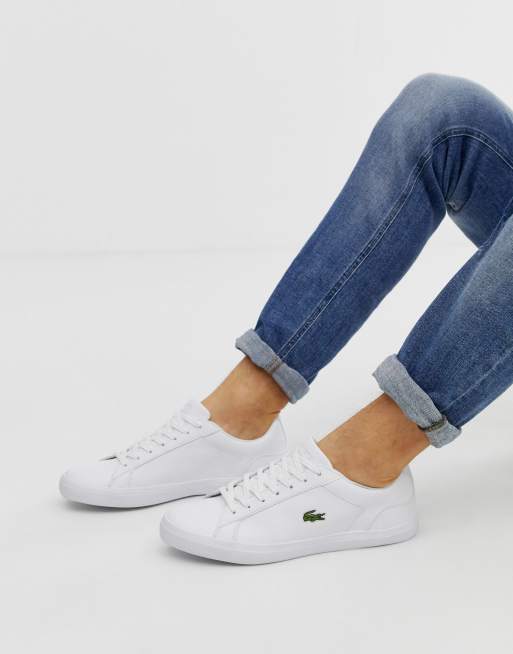 Lacoste Lerond bl 1 Hvide sneakers