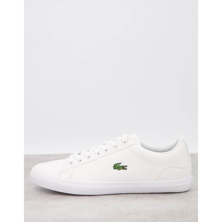 Lacoste lerond canvas trainers new arrivals