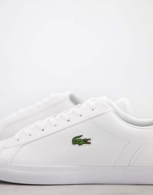 Lacoste Lerond BL 2 Sneaker aus weiBem Leder ASOS